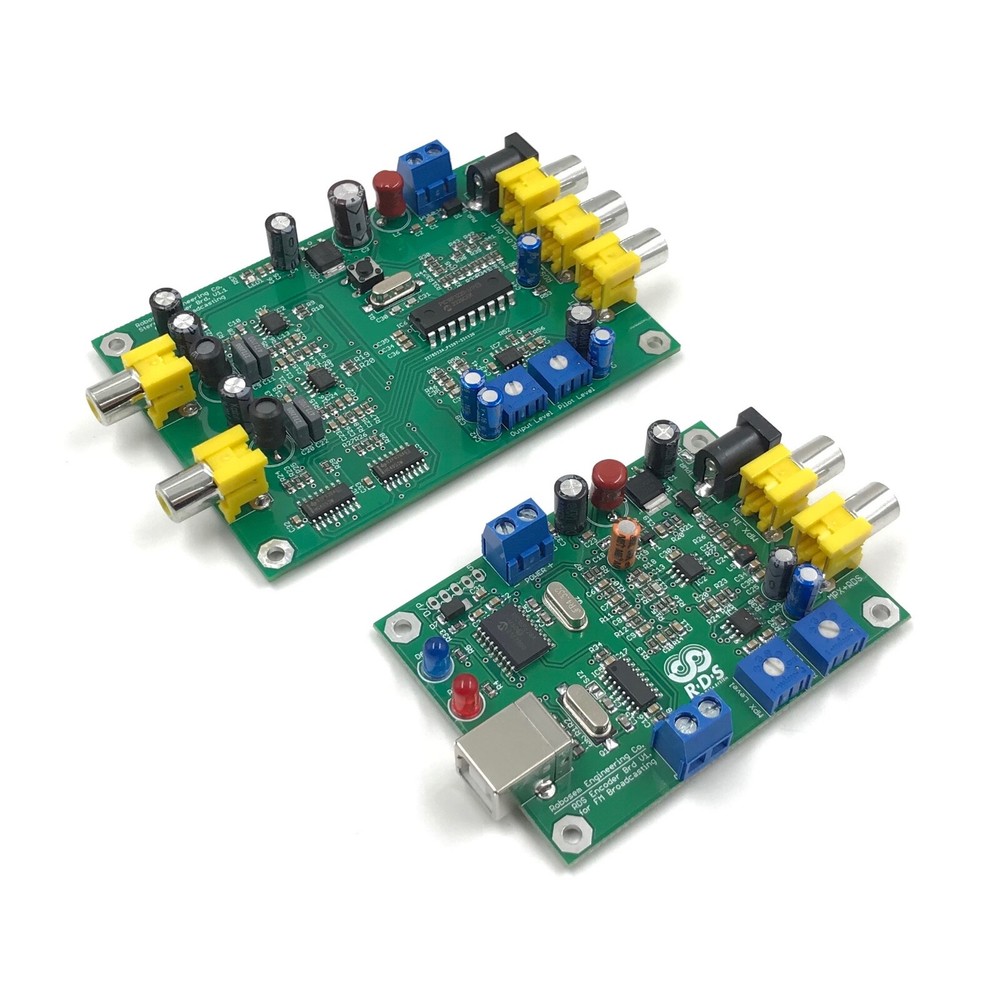 Stereo FM Broadcasting Kit, PLL FM Transmitter, RDS + Stereo Encoder, FM Limiter