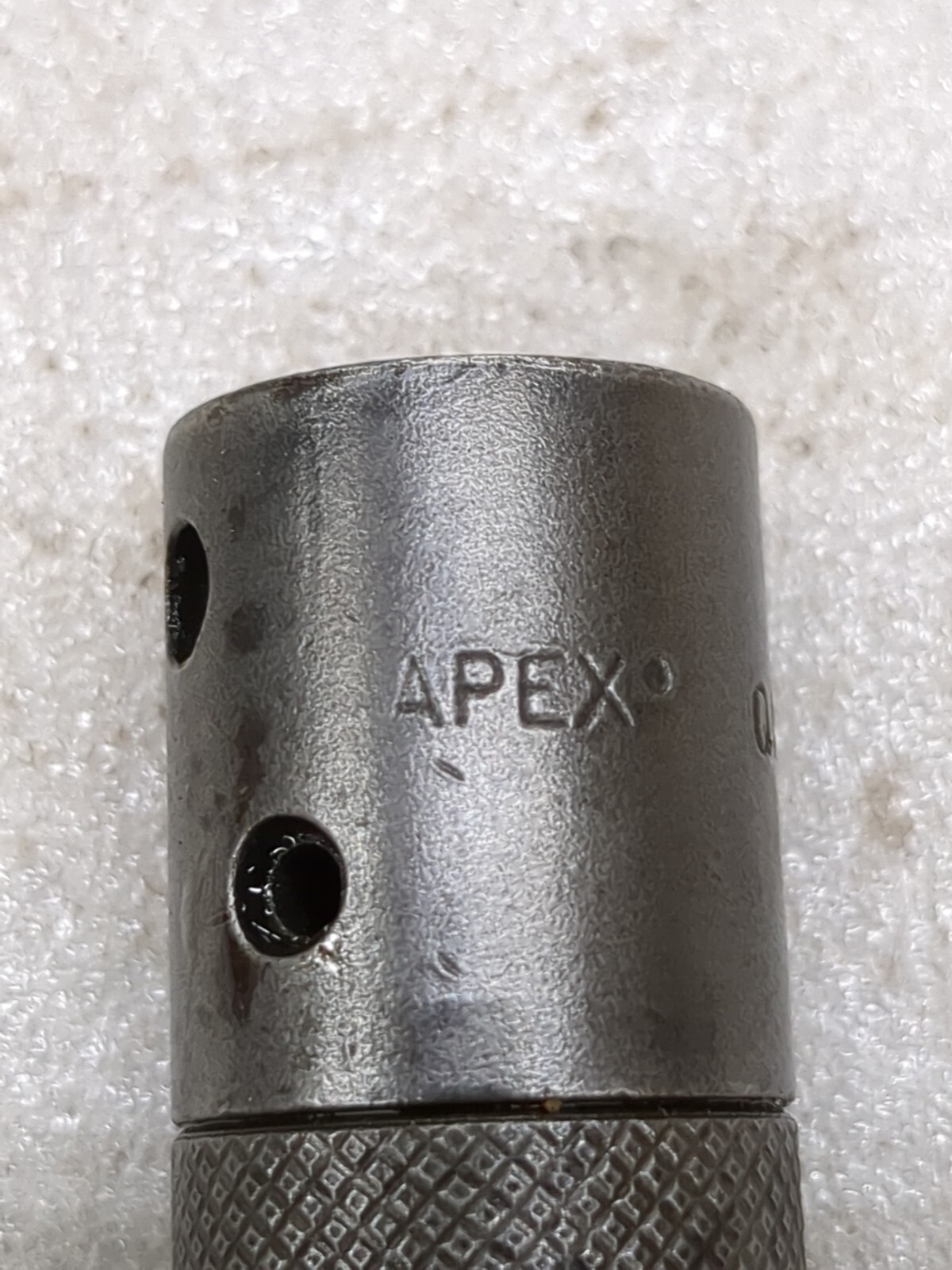 Apex Female Square Drive Bit Holder 1/4" Hex 3/8 Dr QR-308 Quick Releasing Chuck