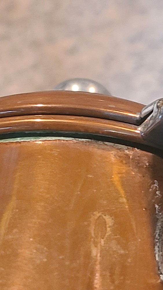 Vintage Silvercraft Tea Pot, (Copper?)