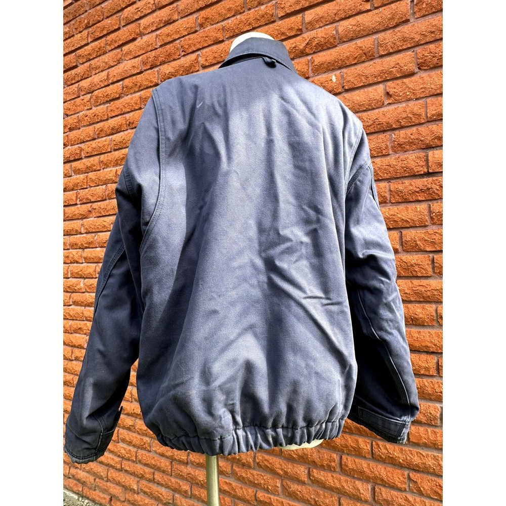 Lapco flame resistant work jacket blue men's XL