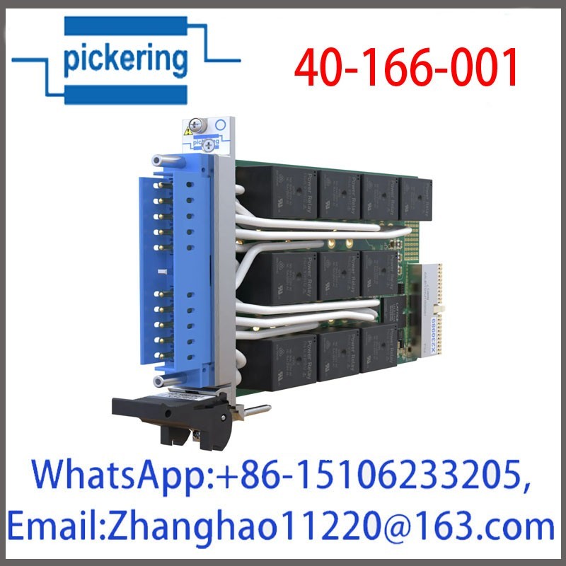Pickering 40-166-001 10 single-pole single-throw relay switches 40A current
