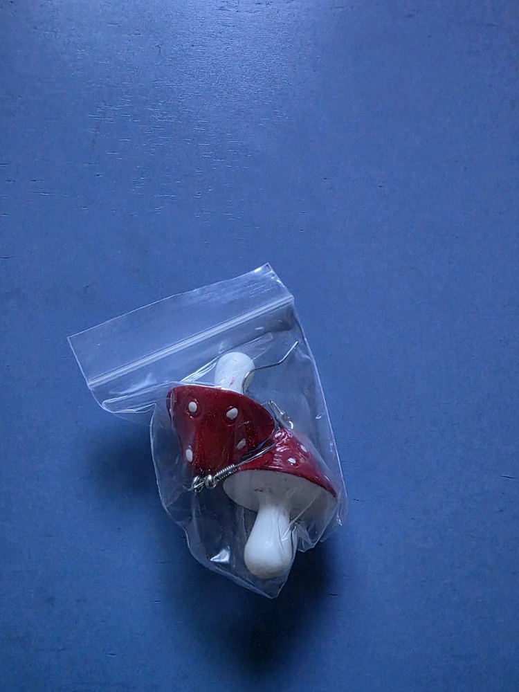 Mushroom Earrings