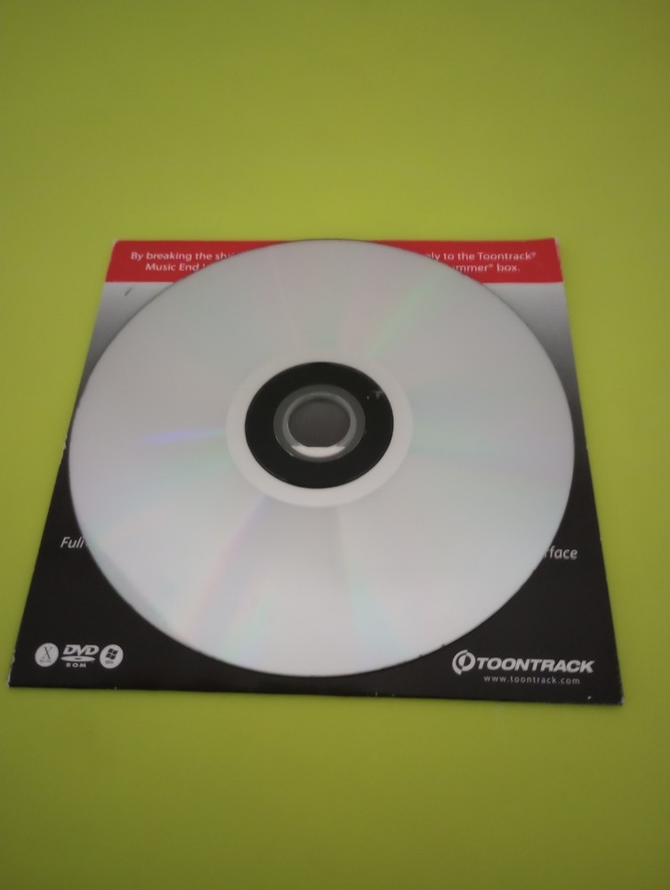 TOONTRACK EZ DRUMMER 1.1.4 Multi Layer Drum Software DVD With Serial#