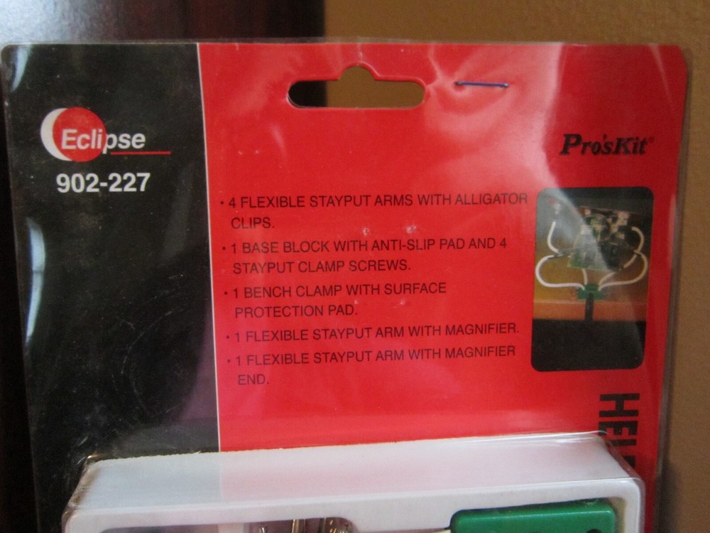 ECLIPSE PRO'S KIT HELPING HANDS OCTOPUS CLAMP KIT 902-227 NEW NEVER USED
