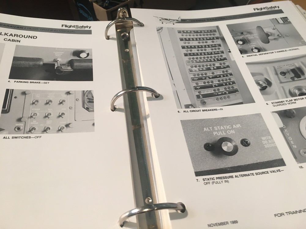 Cessna Caravan I Model 208, 208A & 208B Pilot Training Manual
