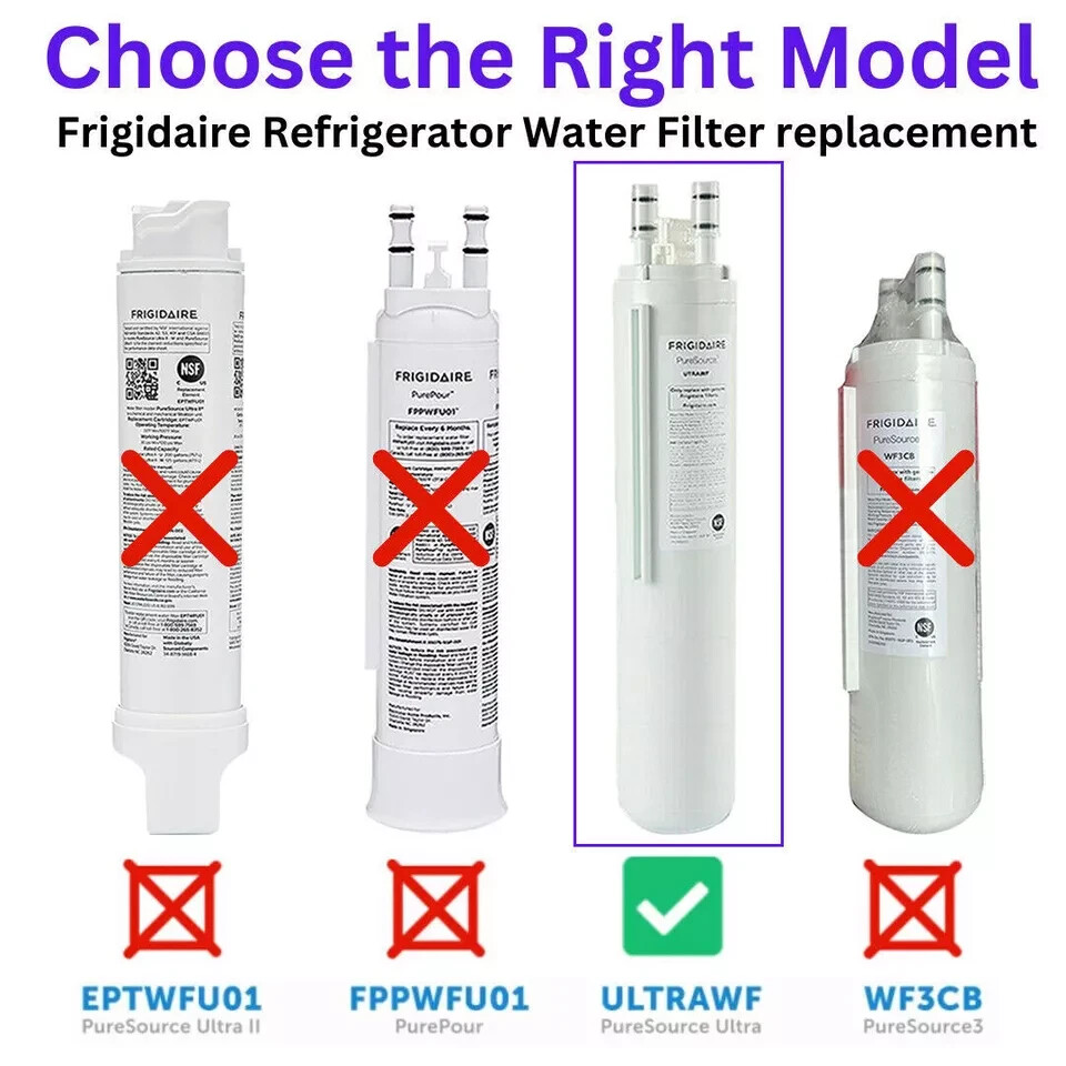 4 Pack ULTRAWF Frigidaire Ultra PureSource Refrigerator Water Filter NEW
