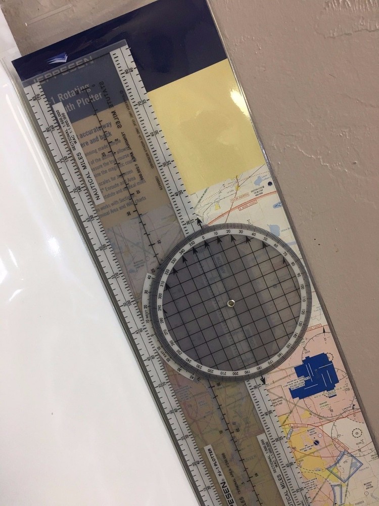 Jeppesen, Rotating Azimuth Plotter PJ-1, p/n 10009524
