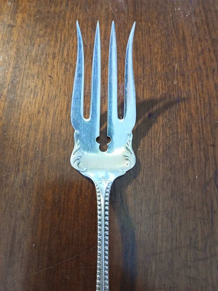 1847 Rogers Vesta pattern serving fork C1895 8.25" EUC