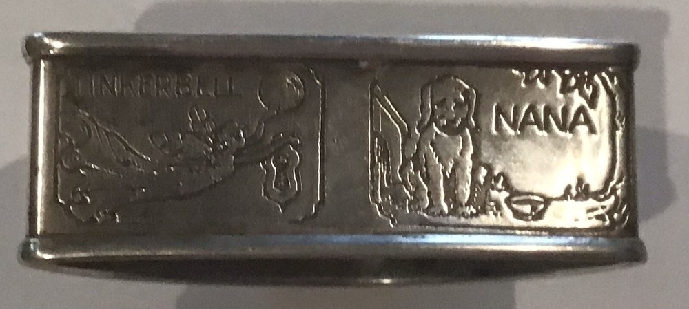 Peter Pan sterling silver Napkin Ring Serviette Holder Unmonogrammed