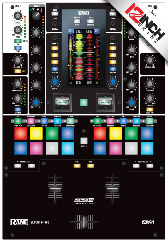 Rane Seventy-Two Skin black