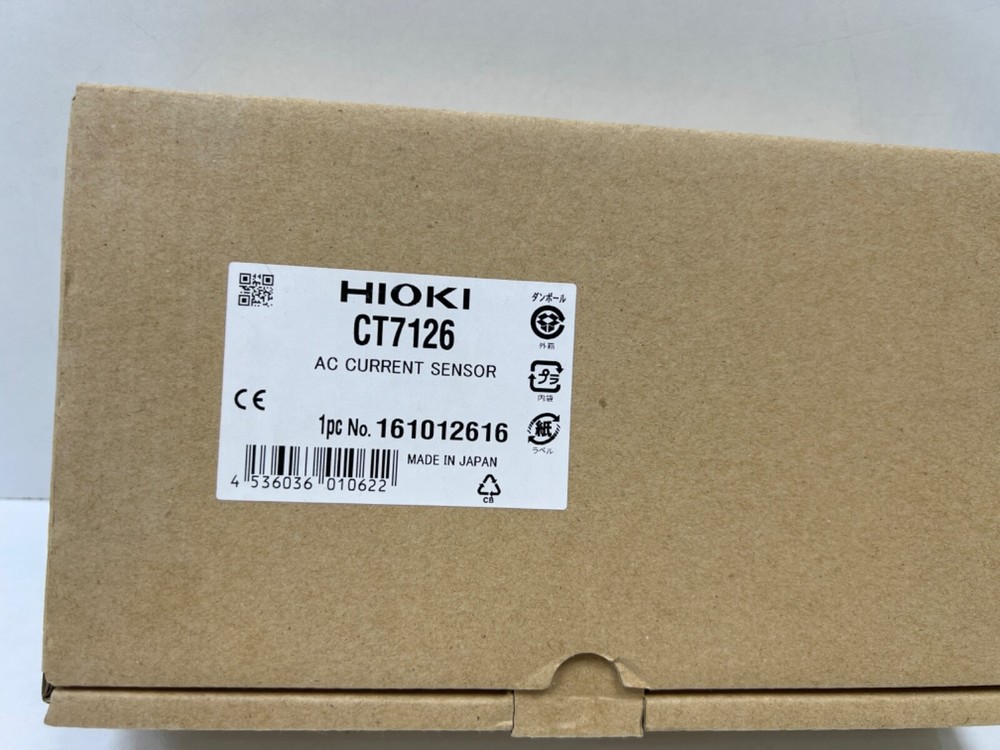 Hioki CT7126 AC Current Sensor , 60A