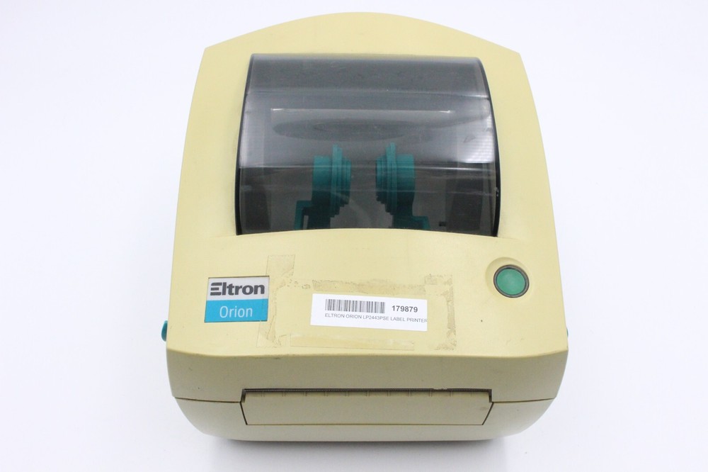 ZEBRA POSTAGE LABEL PRINTER BARCODE RS232 SERIAL PARALLEL ELTRON ORION LP2443PSE