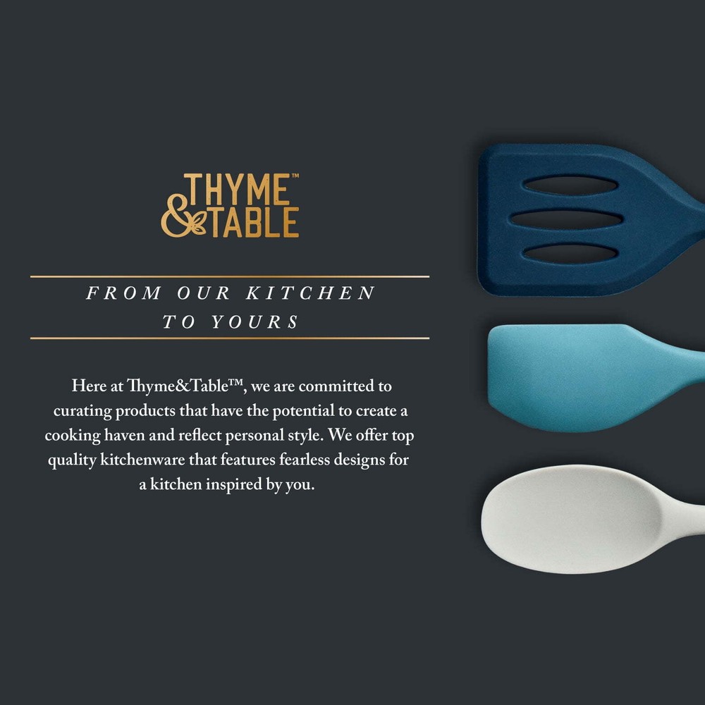 Thyme & Table 3-Piece Silicone Mini Utensil Set