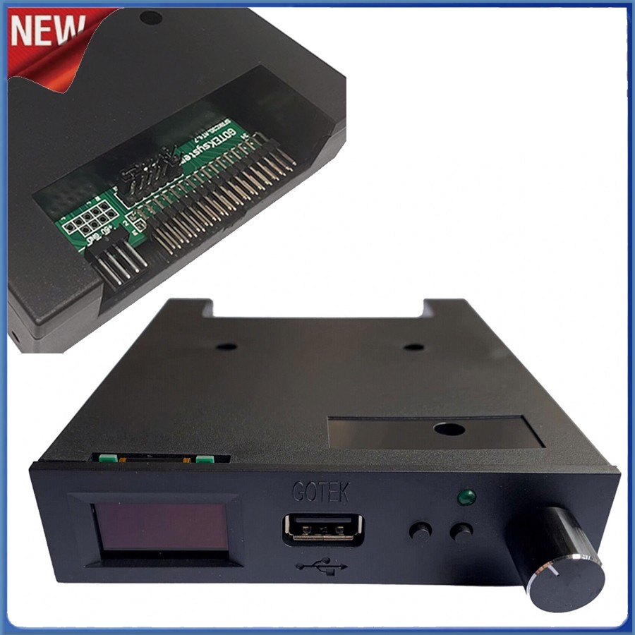 For Flash Floppy firmware V3.41 Floppy emulator with OLED Format-Free with Cache