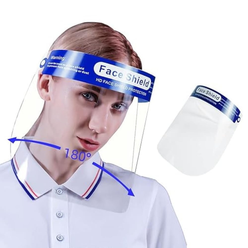 OMK 2 Pcs Reusable Face Shields (FaceShield_S_2Pack)