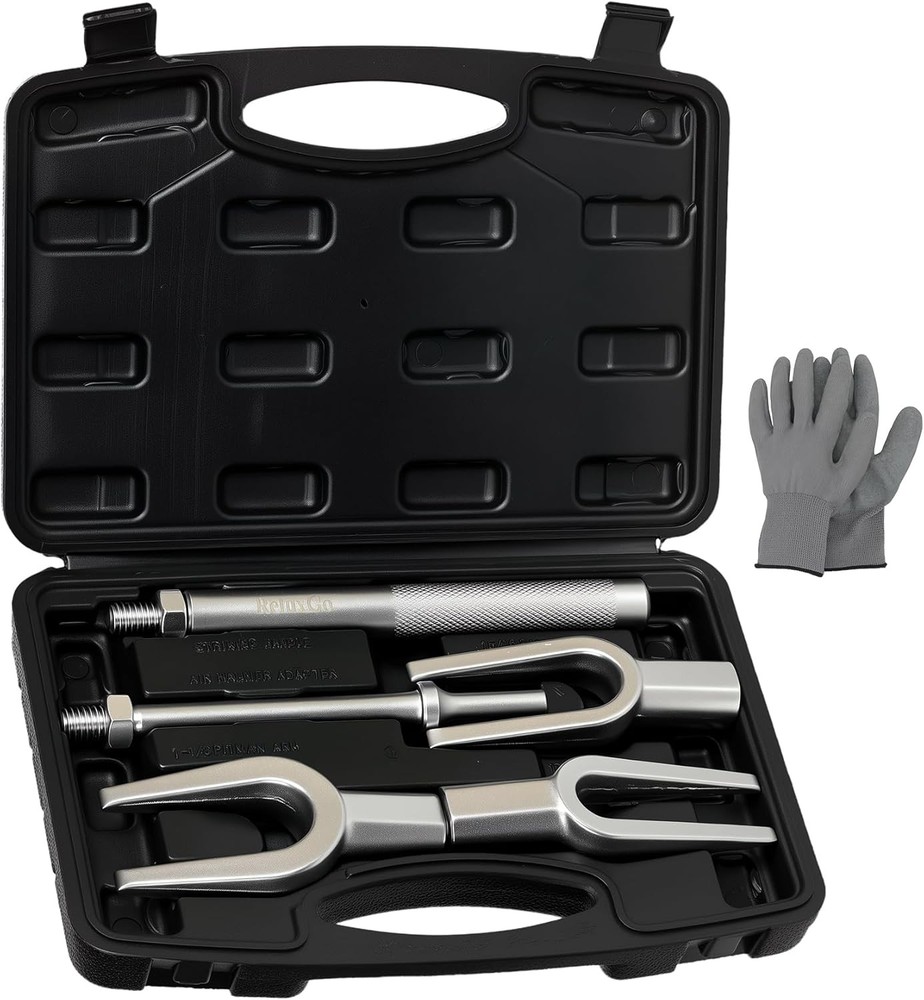 5-Piece Ball Joint Separator Set, Pickle Fork Tool Set, Tie Rod Removal Tool Set