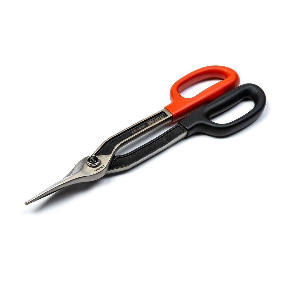 12 In. Straight-Cut Duckbill Pattern Drop Forged Tinner Snips