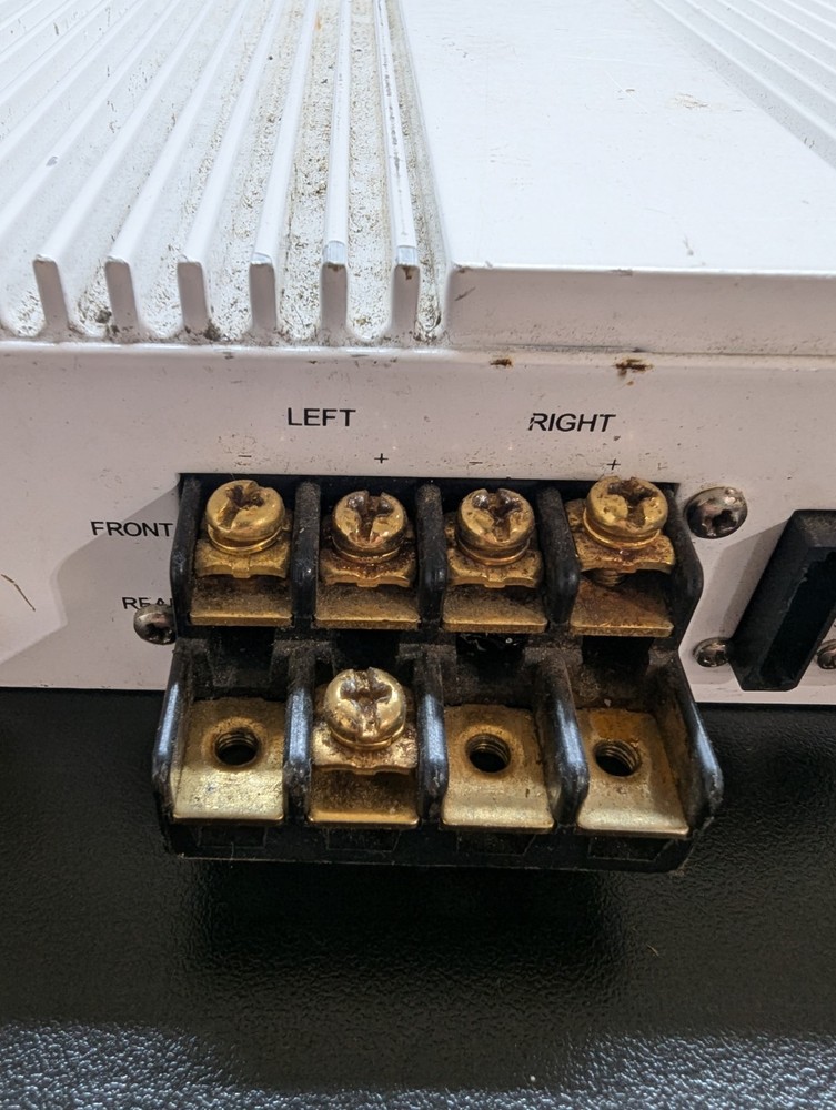 Old School Eclipse 3241 by Fujitsu 2/3/4 ChannelFlex Car Amplifier