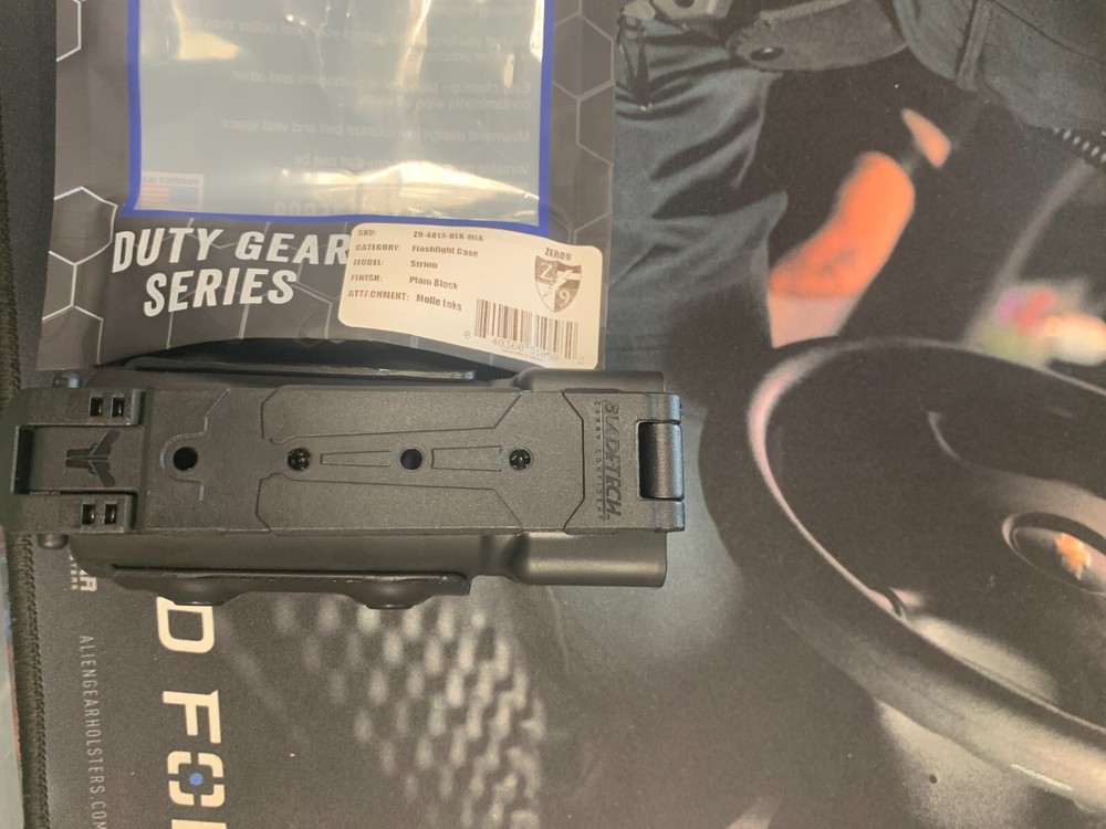 Zero9 Flashlight Case: Z9-4013-BLK-MLK