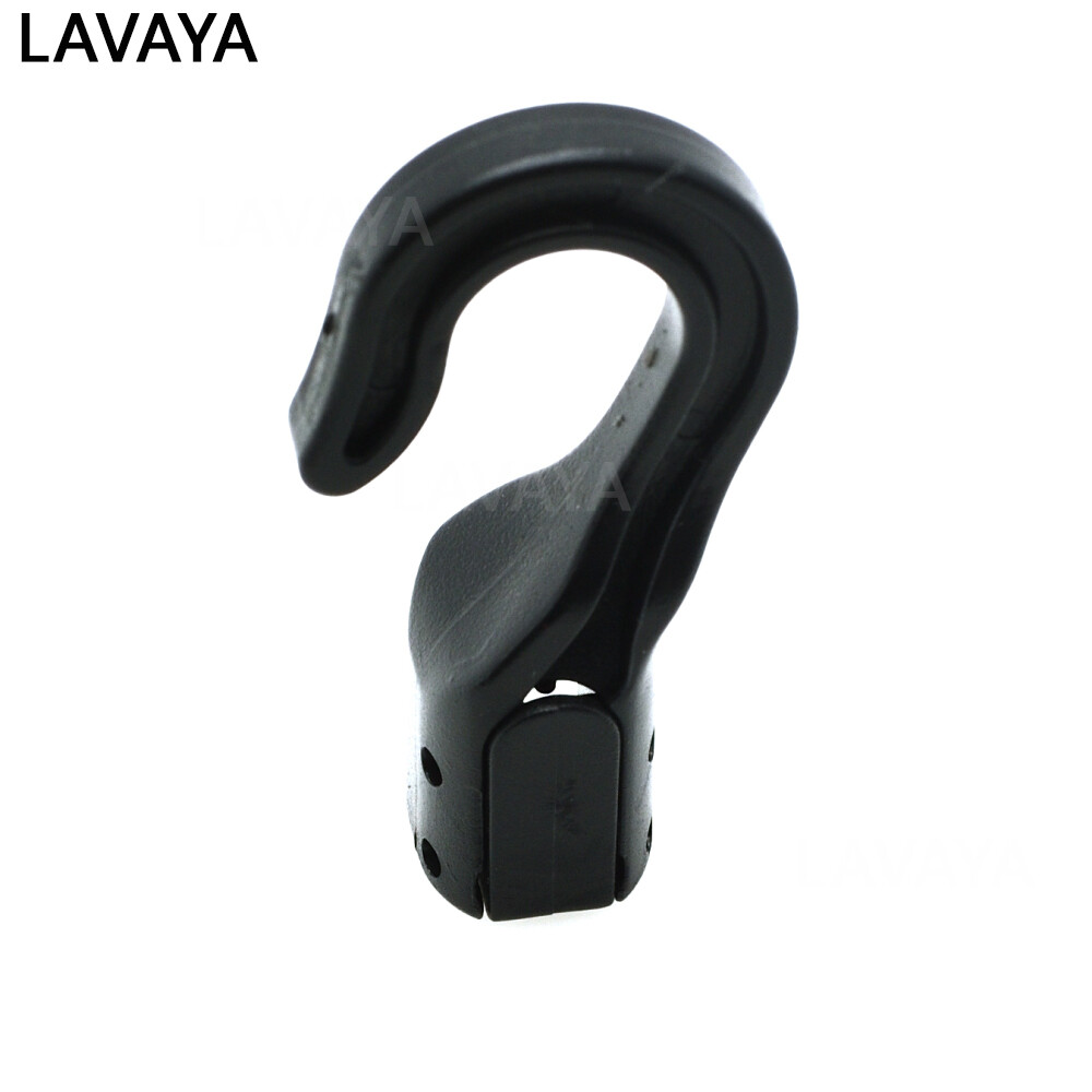 10pcs 43*21mm Black Plastic Swivel Snap Hook