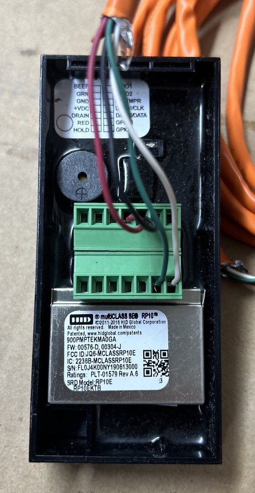 hid 900PMPTEKMA0GA Mini-mullion contactless smart card reader