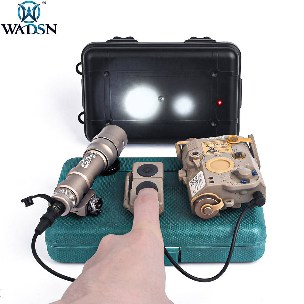 Airsoft Tactical Light Remote Control Switch For DABL PEQ Laser M300 M600 light