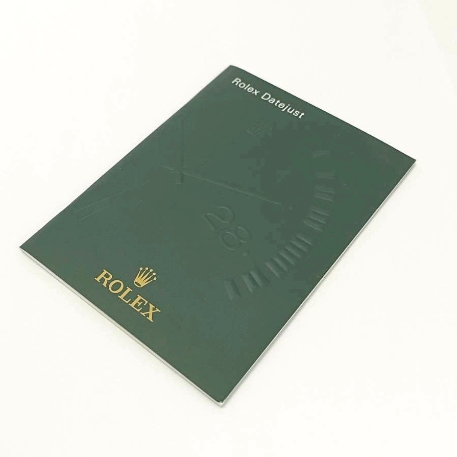 rolex datejust booklet vintage_235