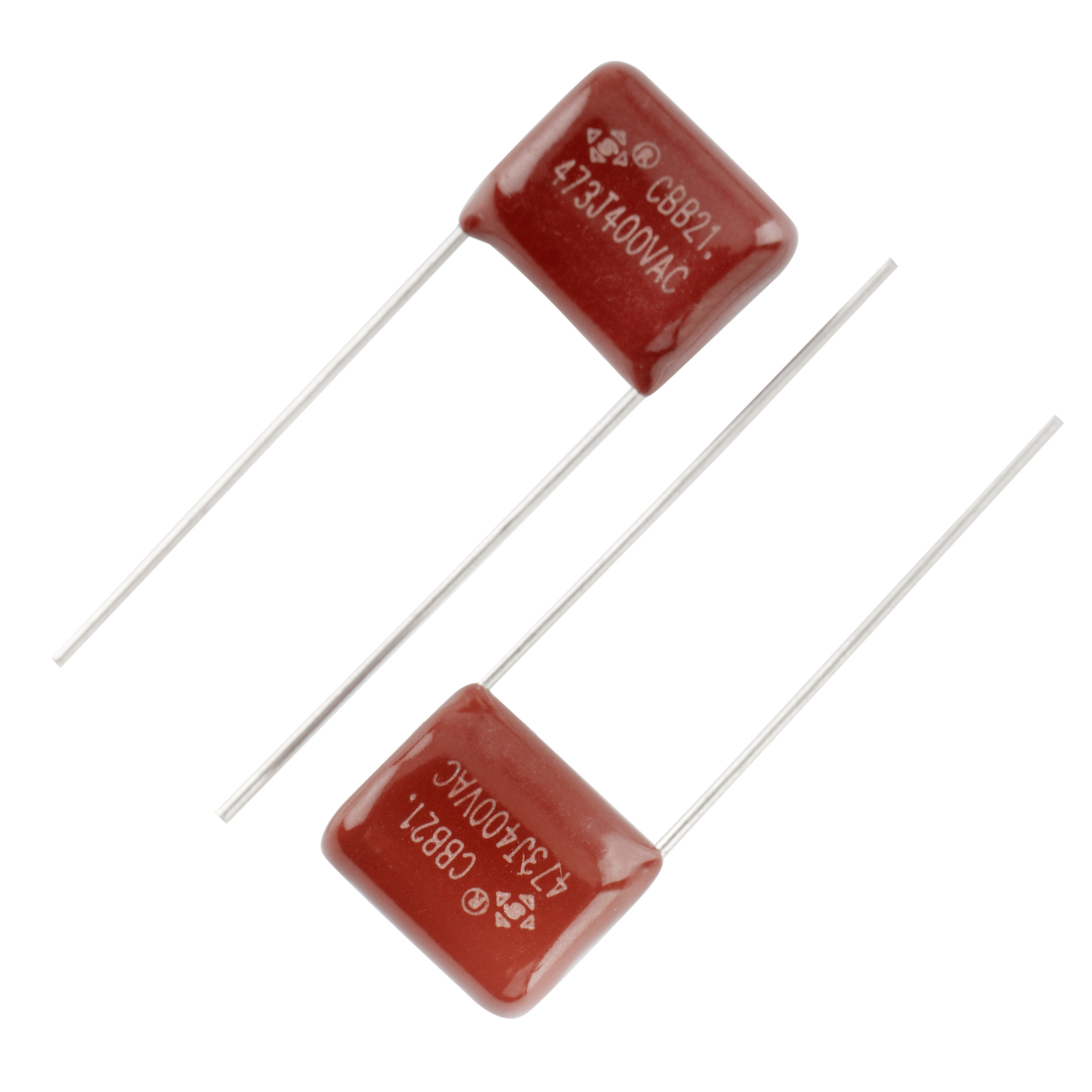 Musiclily Pro 10Pcs Small Polypropylene MPP CBB21 Film Capacitor .047uf 5% 400V