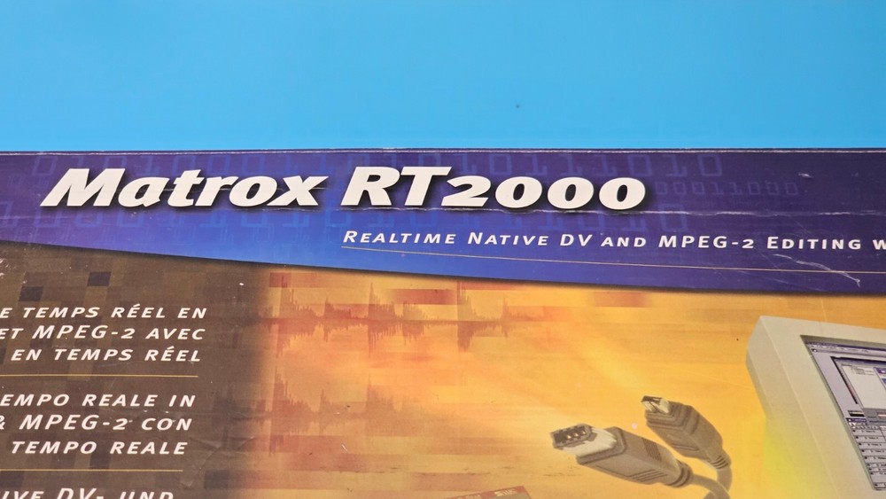 MATROX RT2000/KIT/I MEGA PACK 3.0 REALTIME EDITING M059960