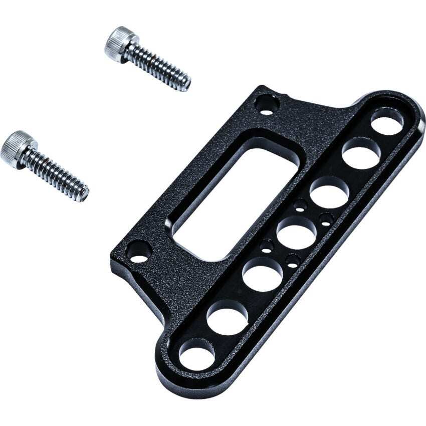 PM Black Ups Warning Light Relocation Kit 4 Harley