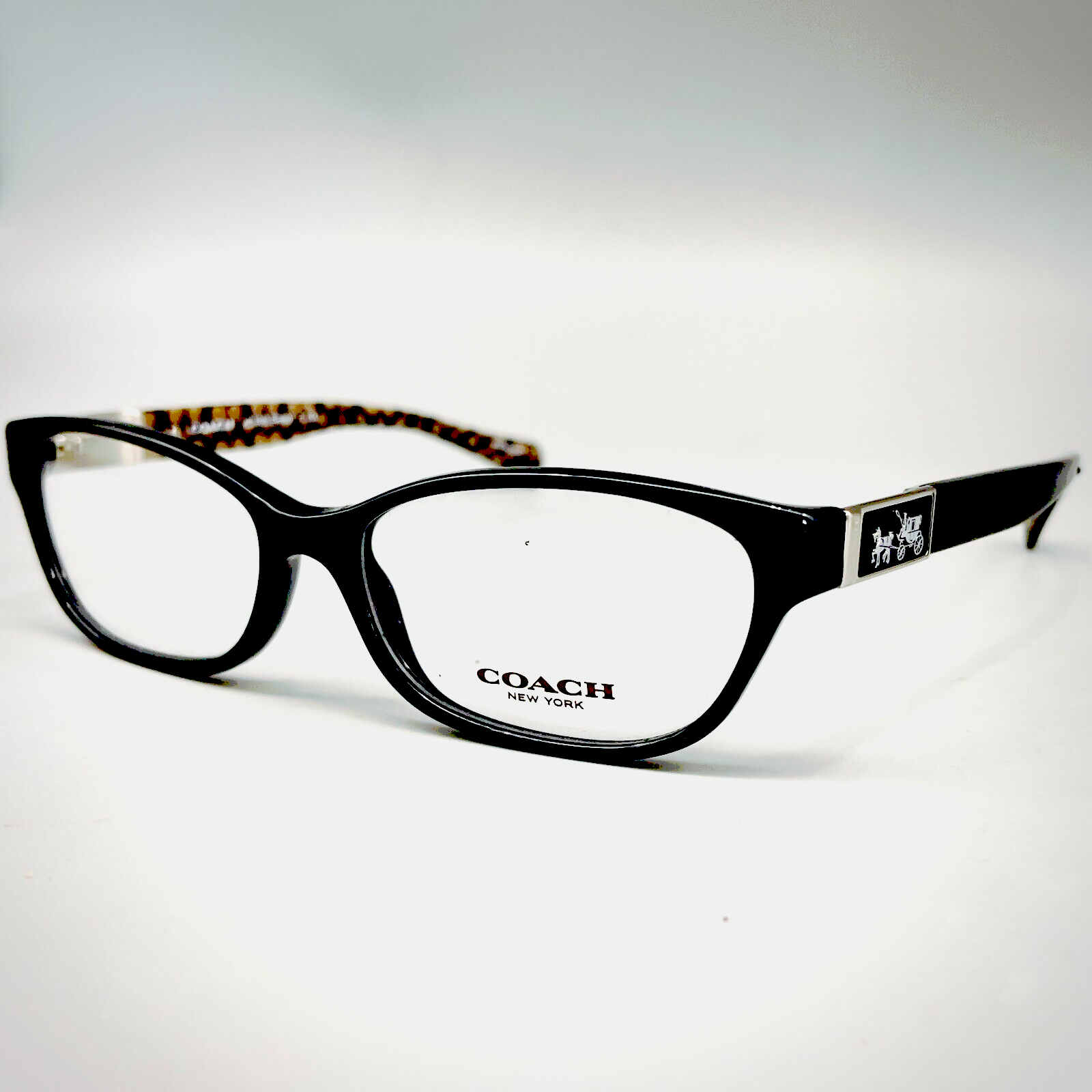 Coach HC 6061 / 5261 Emma Black Eyeglasses 52-15-135mm 100% Original !NO CASE!