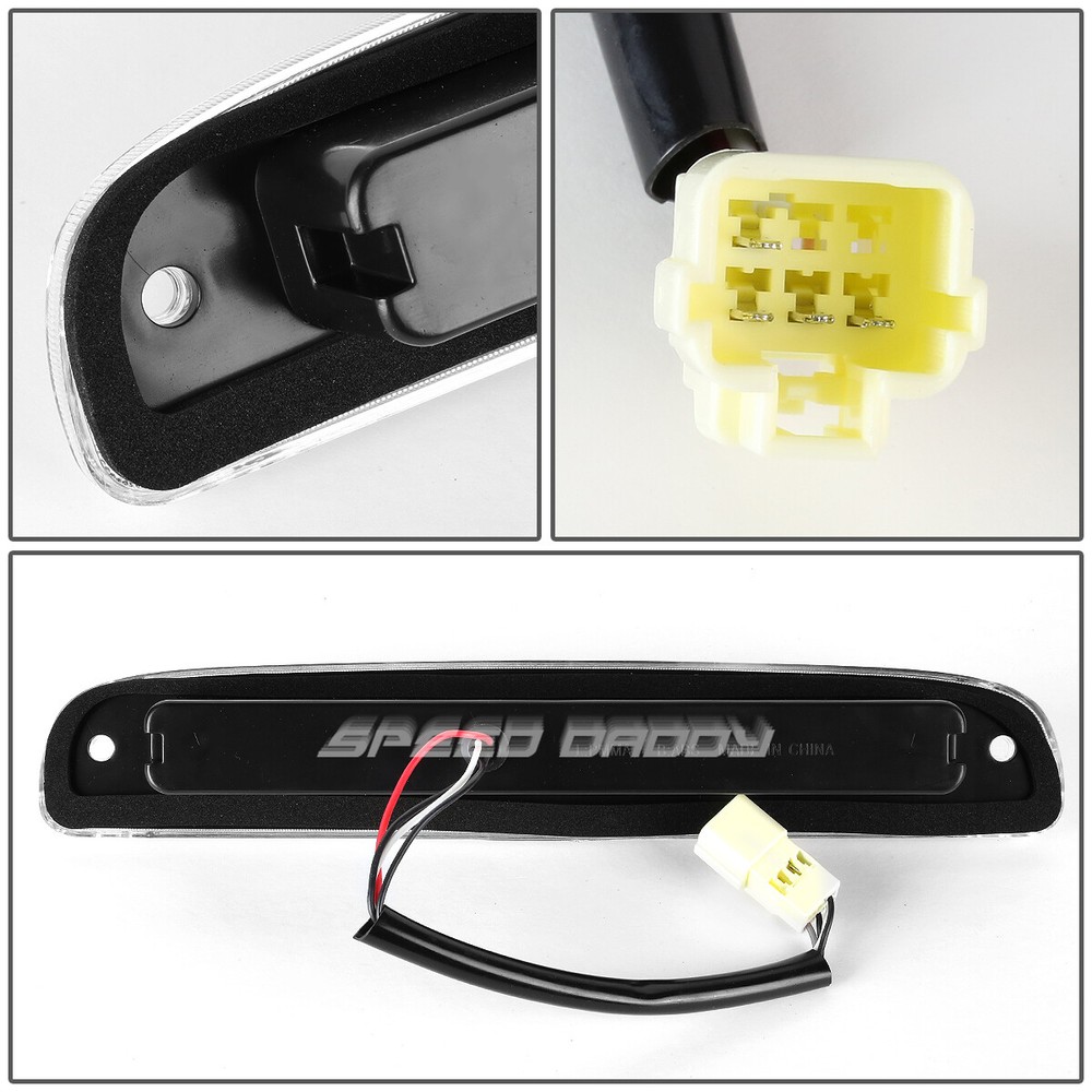 FOR 97-07 DODGE DAKOTA LED THIRD 3RD TAIL BRAKE LIGHT REVERSE CARGO LAMP BLACK