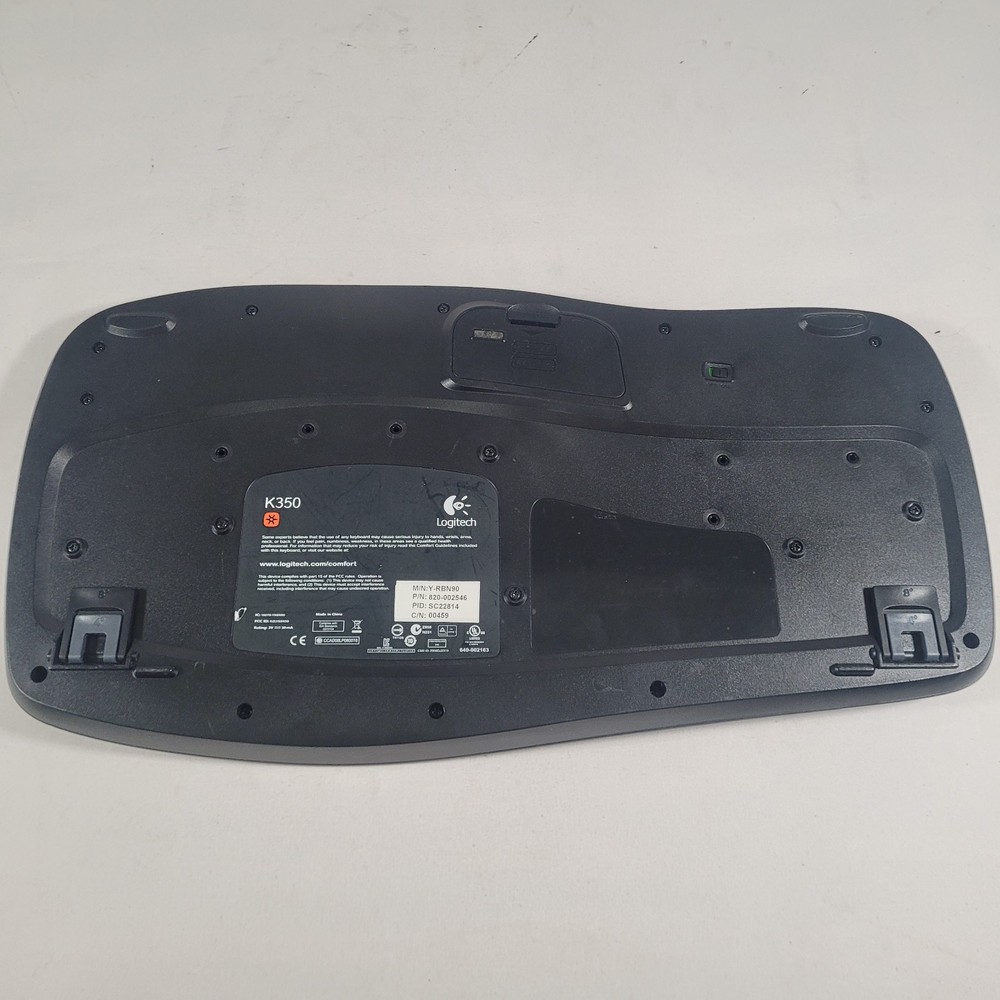 Logitech MK350 Wave Keyboard M325 Mouse Unifying Receiver Tested Works