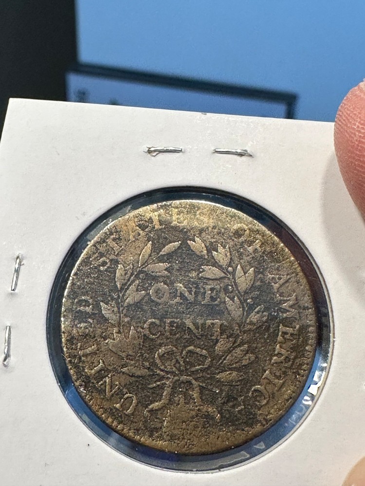1800/1798 large cent Fine cleaned