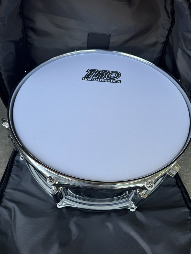 TKO Percussion 14” Snare Drum Kit w/ Backpack, Stand & Sticks