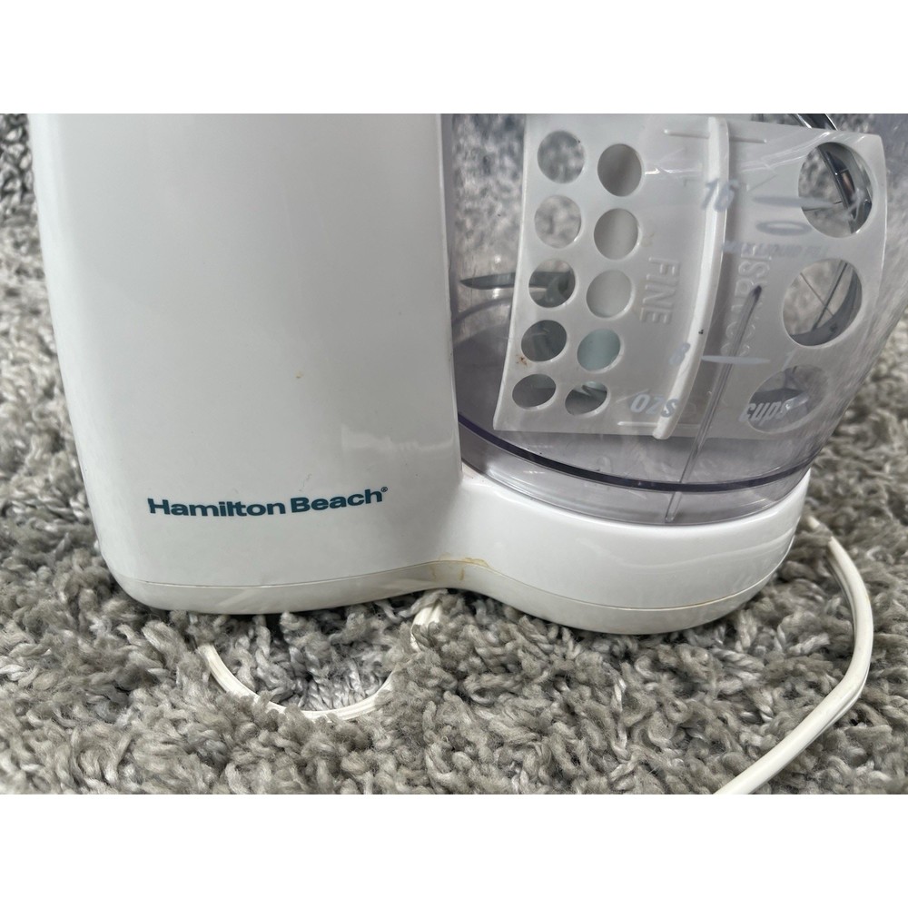 Hamilton Beach Chef Prep Food Processor Model 70160R 2 Speed Kitchen Gadget