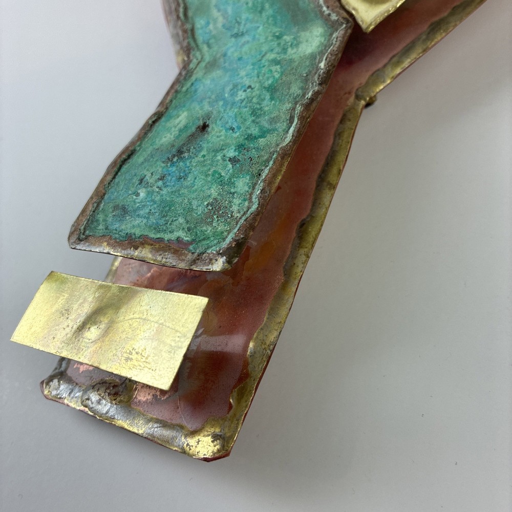YMCA Copper Wall Hanging 9” Art Hand Made