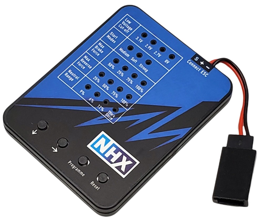 NHX RC Programming Card for Mini 18A Speed Control / ESC