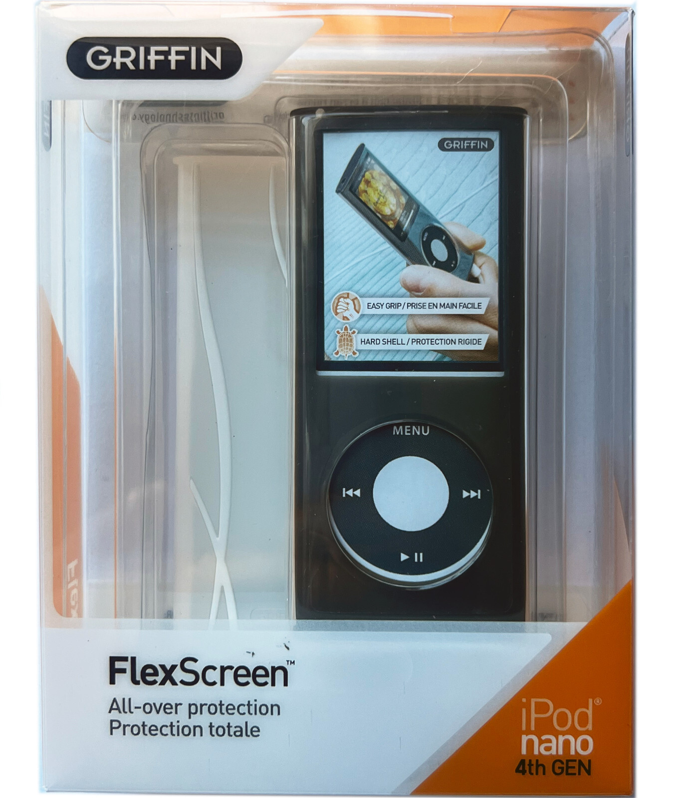 Protective Cover CLEAR HARD SHELL Tough Case for 4th GEN iPod Nano 4G 8GB 16GB