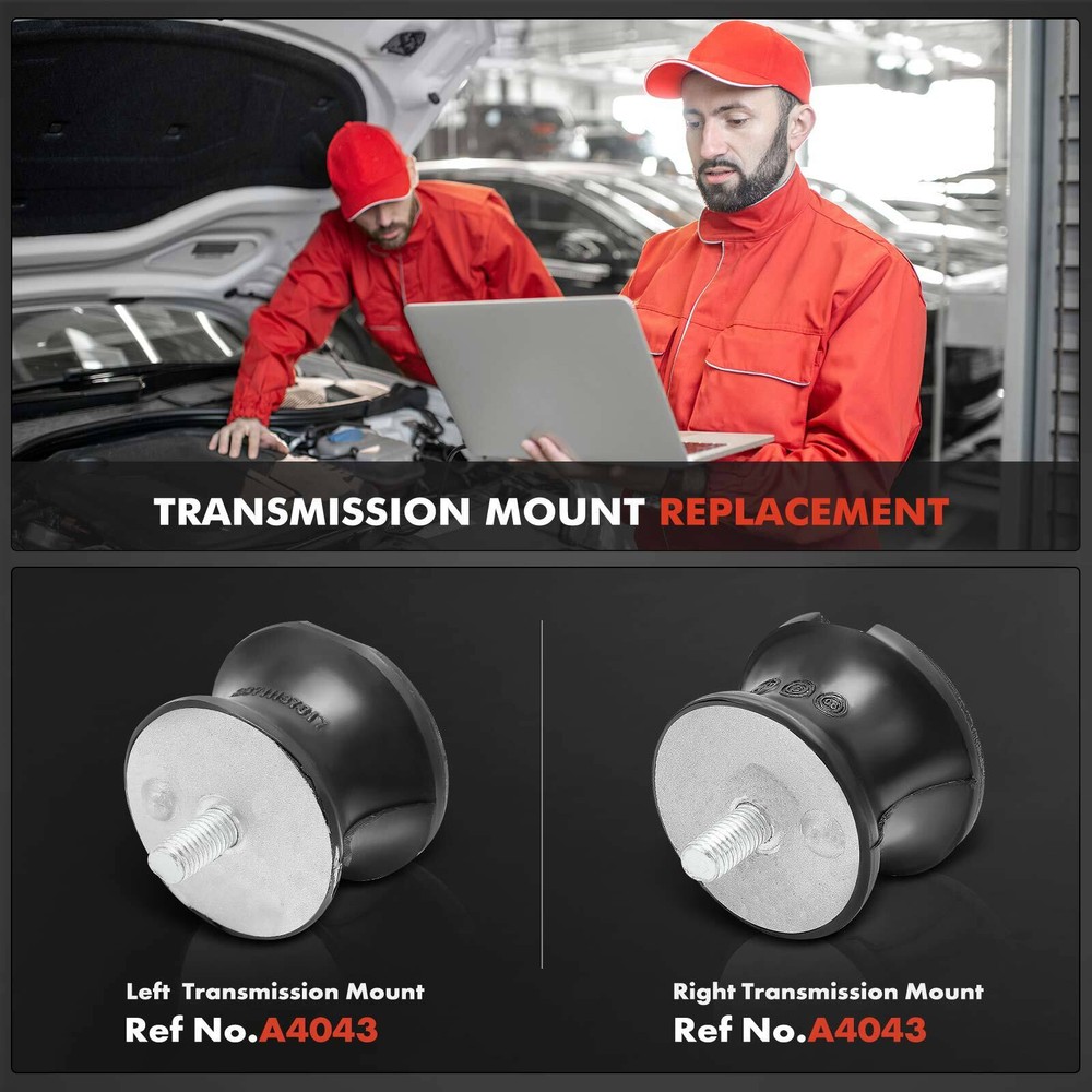 2pcs Transmission Mount for BMW E36/E46 328i E46/E90 330i E36 M3 Left and Right