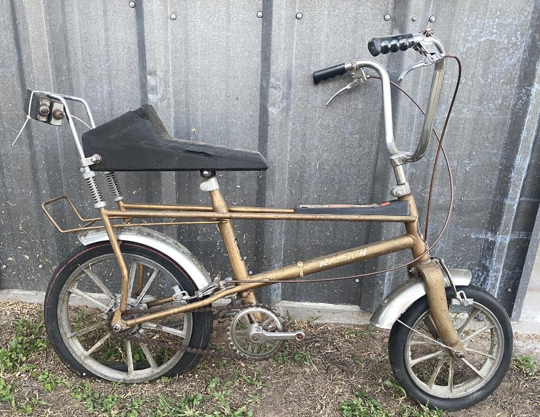 vintage Raleigh TOMAHAWK 16" 3 speed Muscle BIKE bicycle Mag wheels