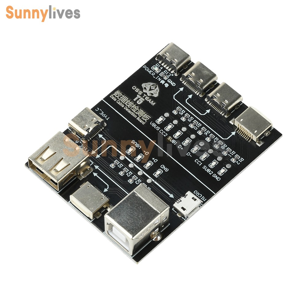 T5 Multifunctional Interface Cable Detection Module Data Cable abnormal testing