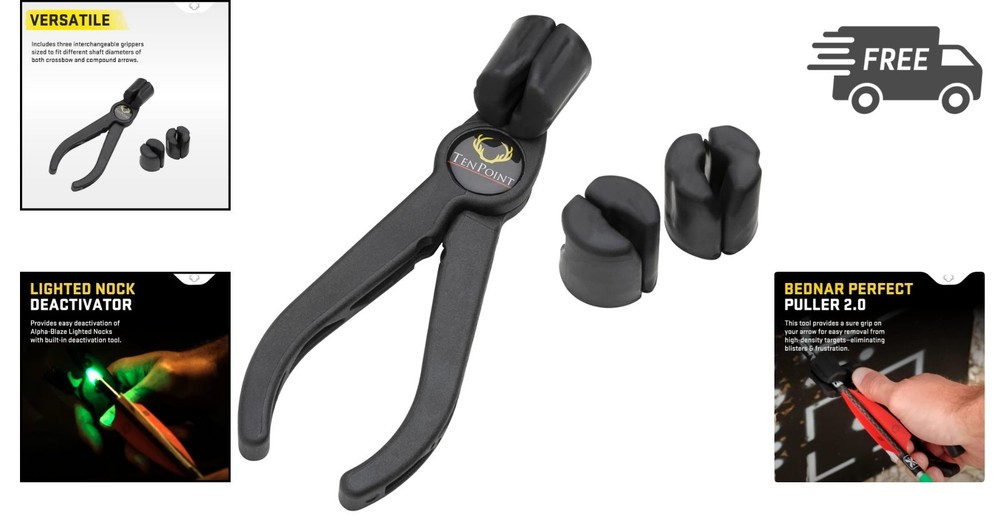 Archery Arrow Puller Nock Deactivation Tool High-Density Targets Accessory