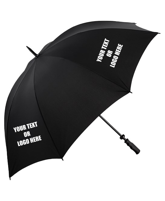 Personalised Custom Printed Quadra Pro Golf Umbrella Windproof QD360