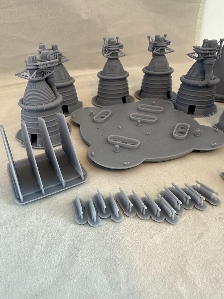 F1 Engine Kit for 1/96 Saturn V