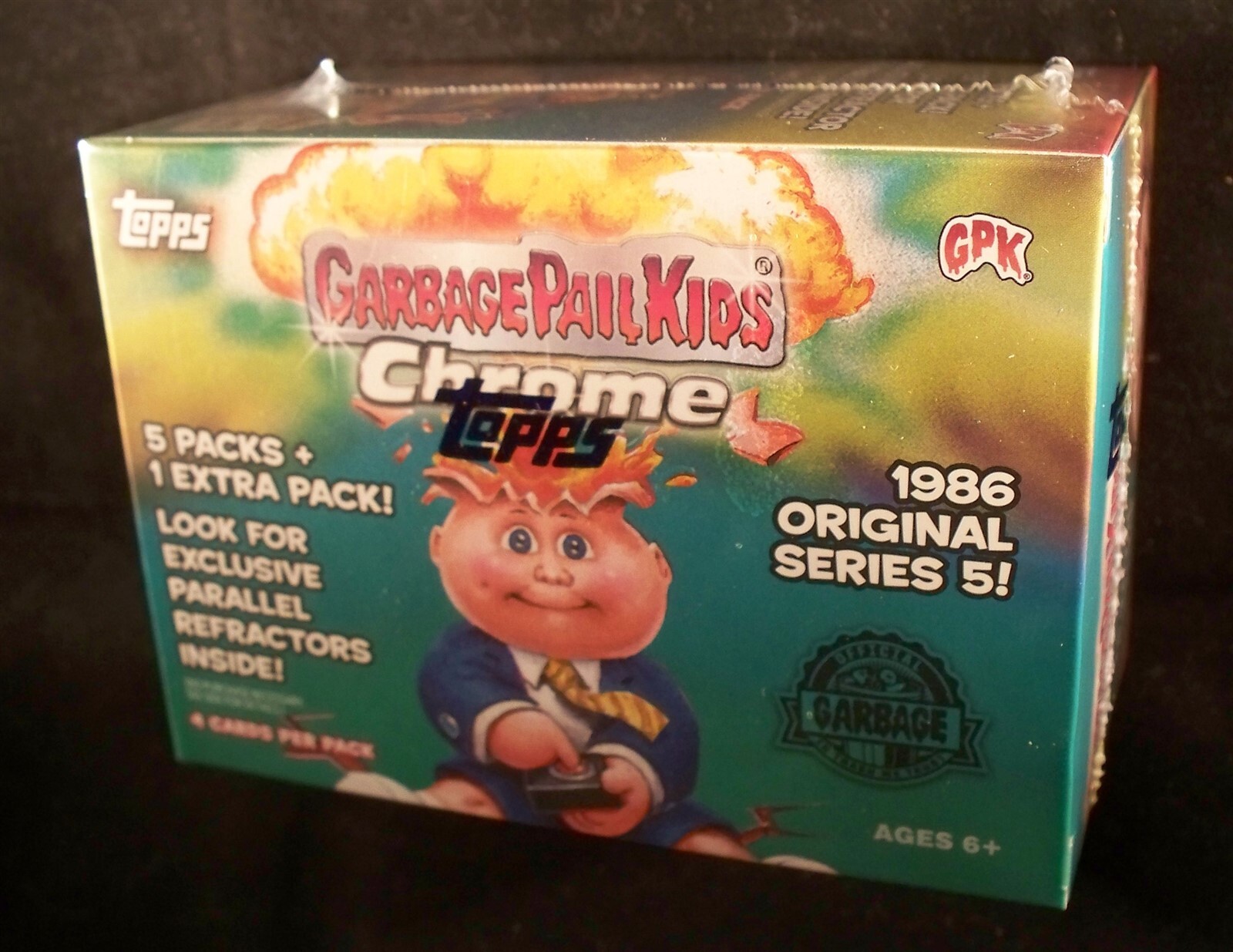 NEW 2022 Topps Garbage Pail Kids CHROME 5 Blaster Box 5th Series 24-Cards GPK