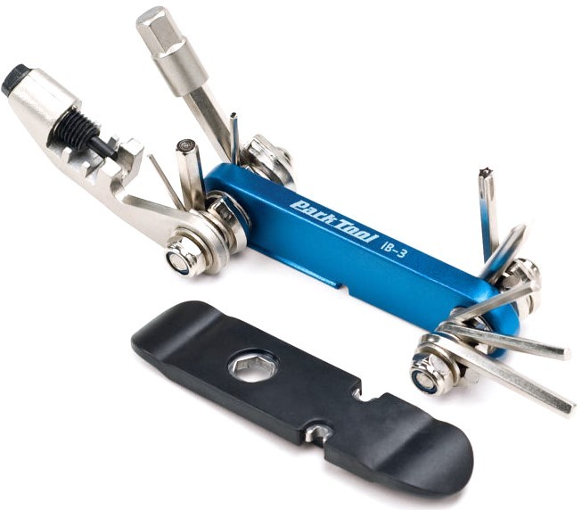 Park Tool IB-3 I-Beam Bicycle 13-Function Mini Folding Multi-Tool