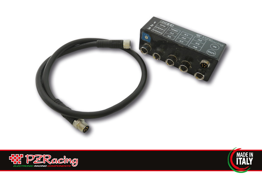 BOX-E4 ACCESSORY START NEXT PZRACING BOX EXPANDER 4 CHANNELS + EXTENSION SSBT050