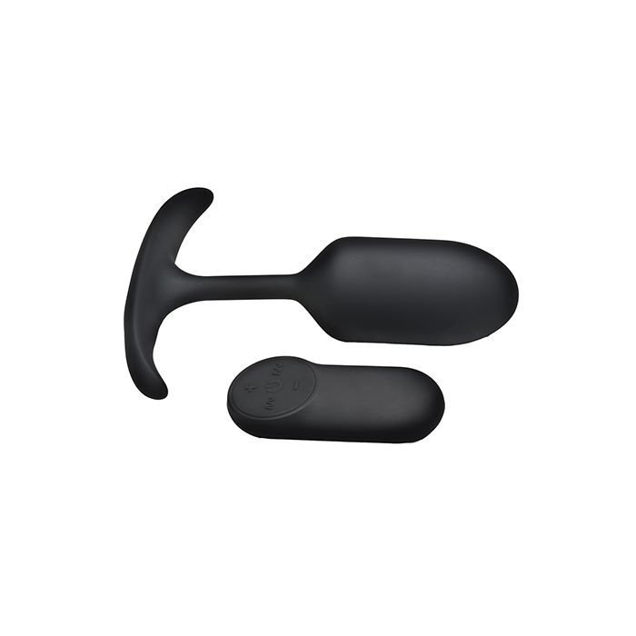 Heavy Hitters Vibrating Weighted Silicone Anal Plug