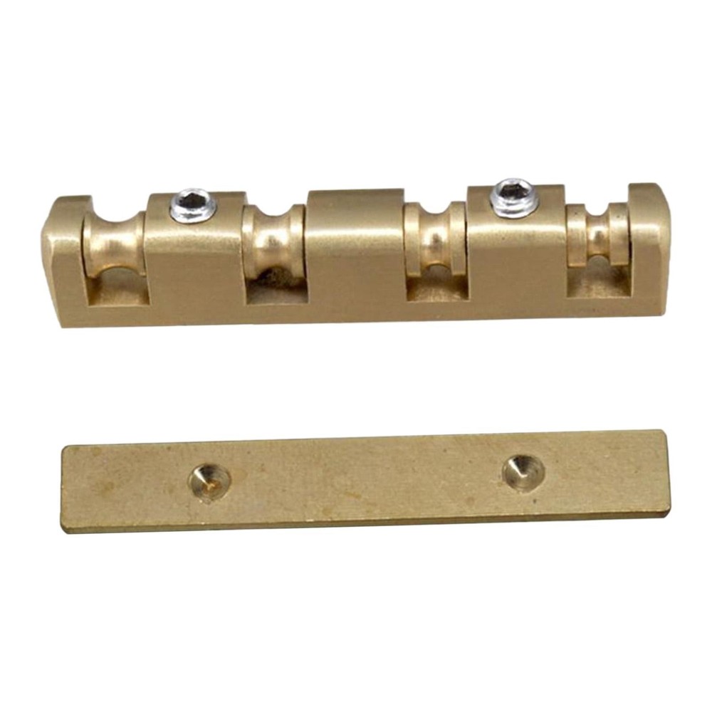 Brass Roller Guitar Nut Replacement 4 String Bass Accessories Spare Component